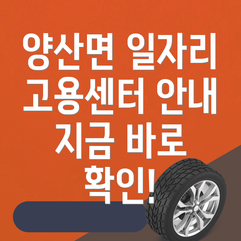 영동군 일자리 센터