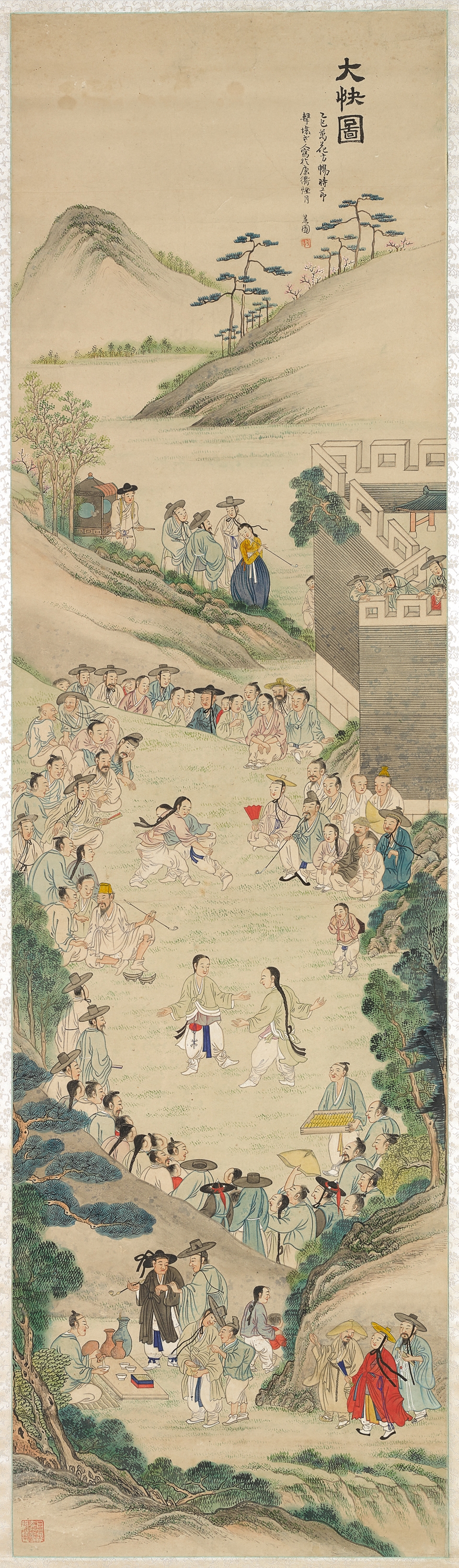 신윤복 대쾌도(大快圖)