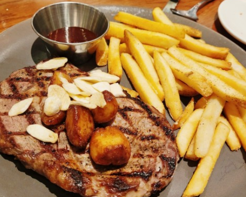 아웃백스테이크 메뉴