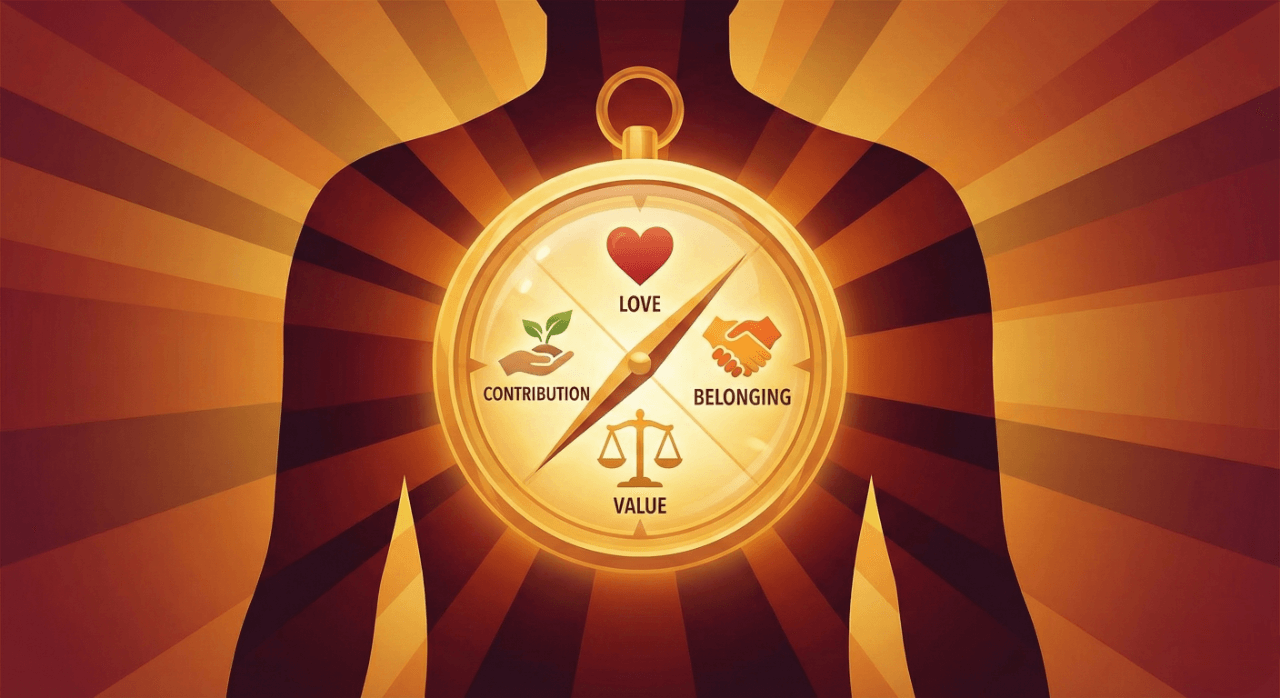 사랑,소속감,가치,기여, 나를 움직이는 힘