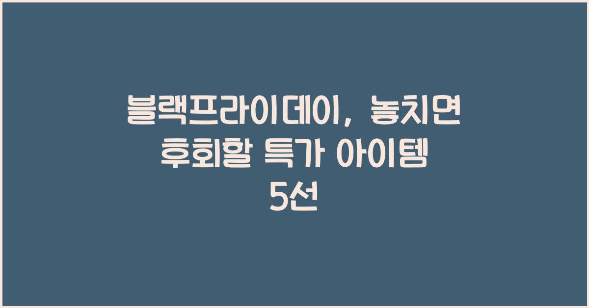 블랙프라이데이