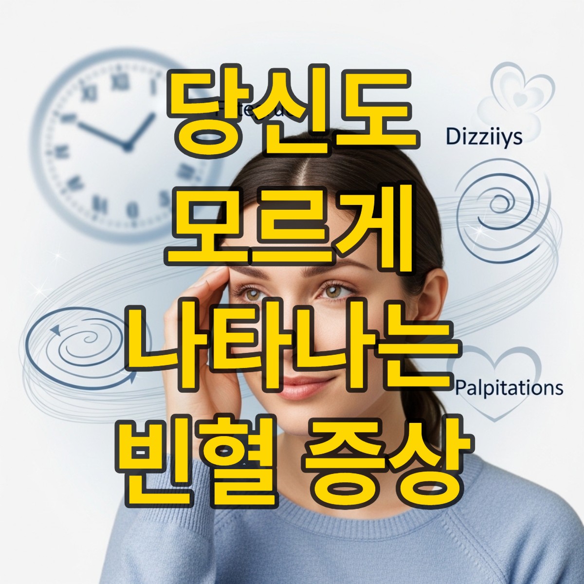 빈혈 있으면 몸에 나타나는 증상