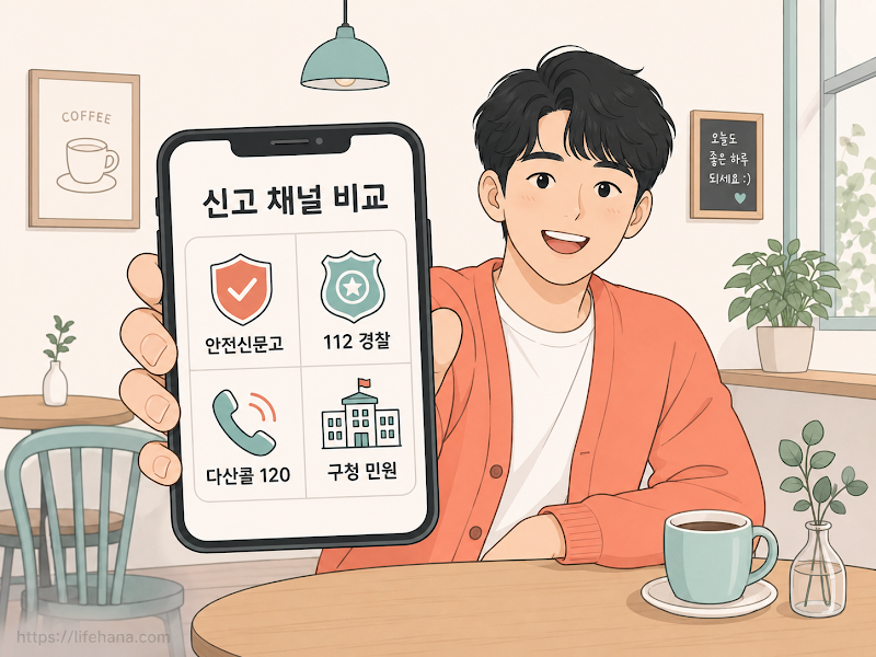 상황별 신고 채널 및 정확한 접수 방법