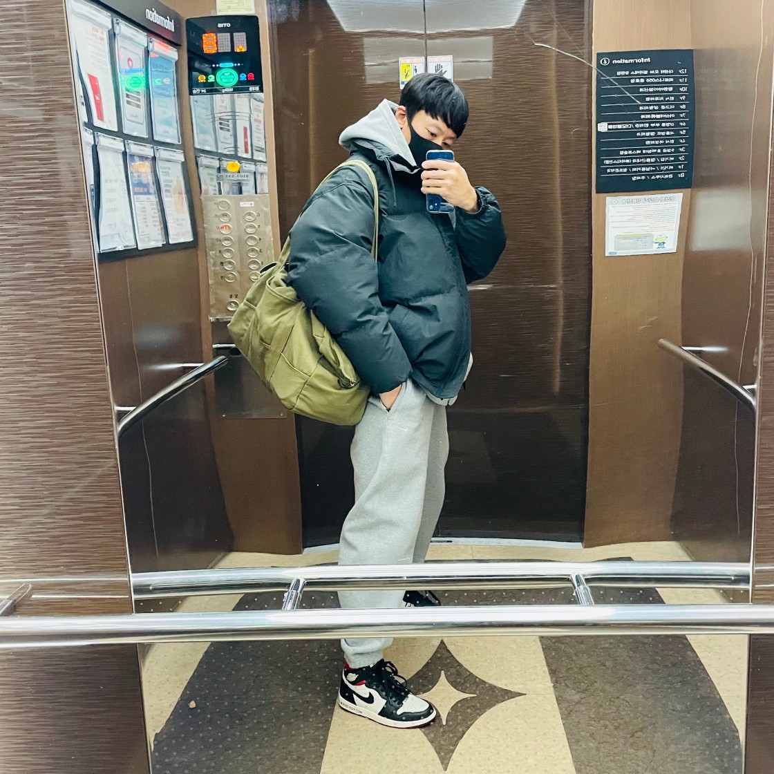 기온별 옷차림 정리 남자 패딩