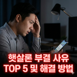 햇살론 부결 사유 TOP 5 및 해결 방법 : 기대출 과다자도 승인 받는 현실적 대안