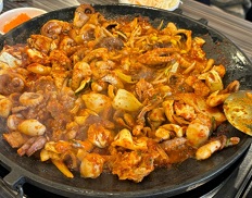 주꾸미삼겹살