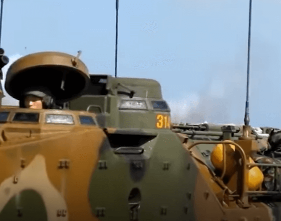 포항 장갑차 침수 사고