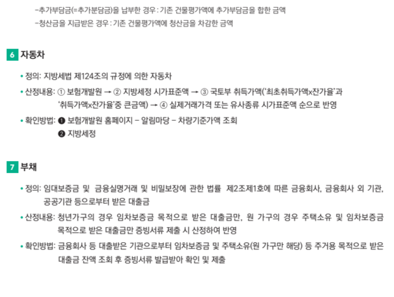 청년월세 특별지원 소득 및 재산 확인방법
