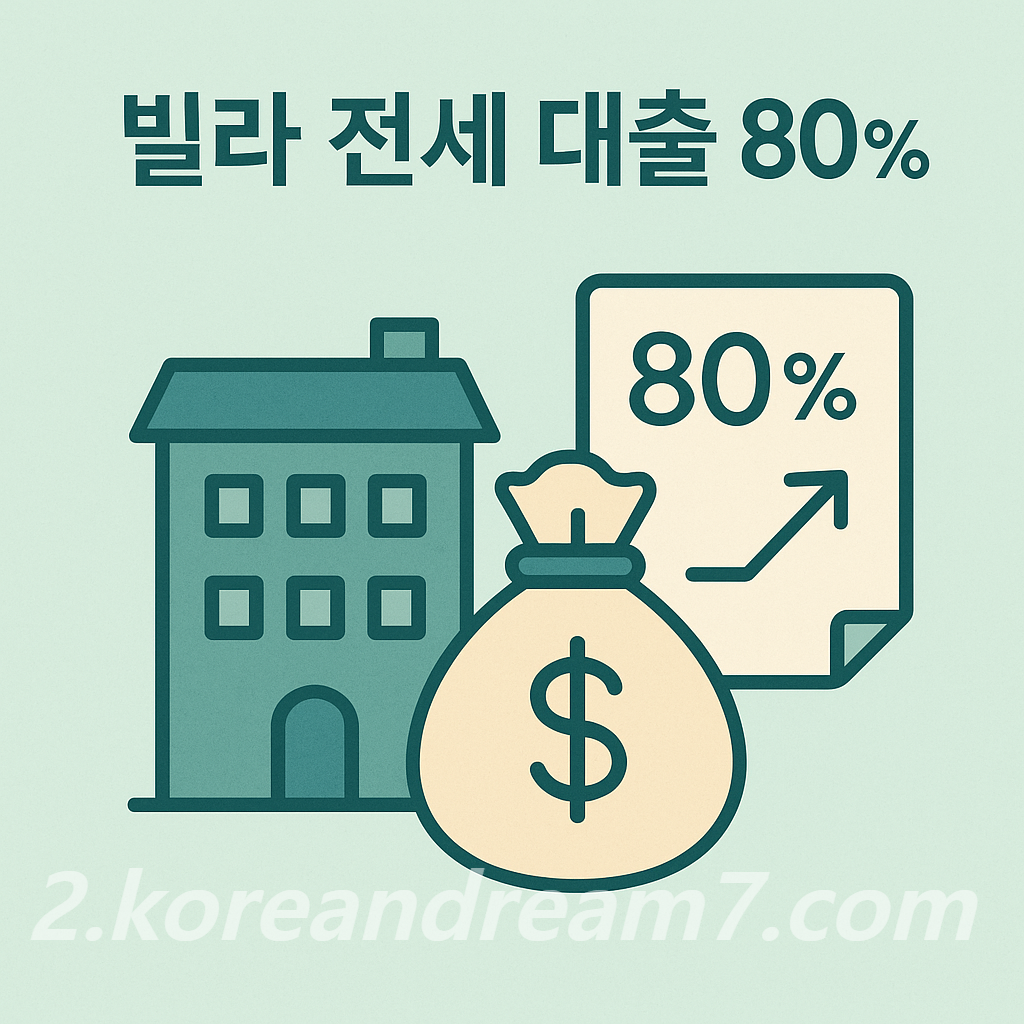 빌라 전세 대출 80%