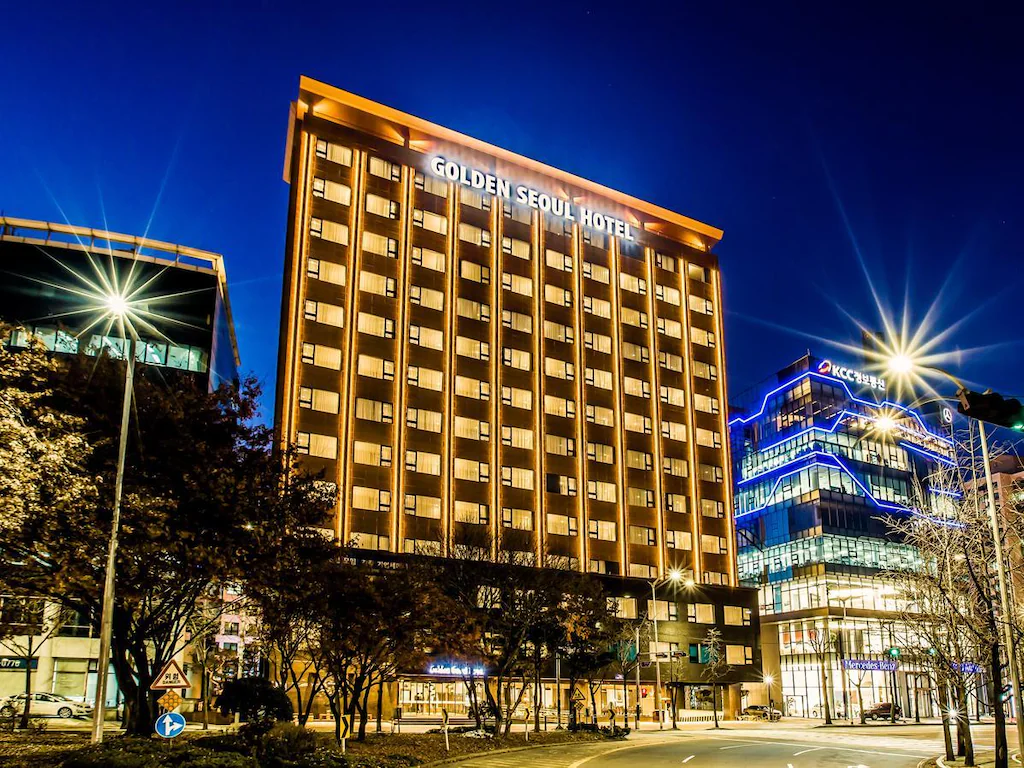 골든서울호텔의 모습.