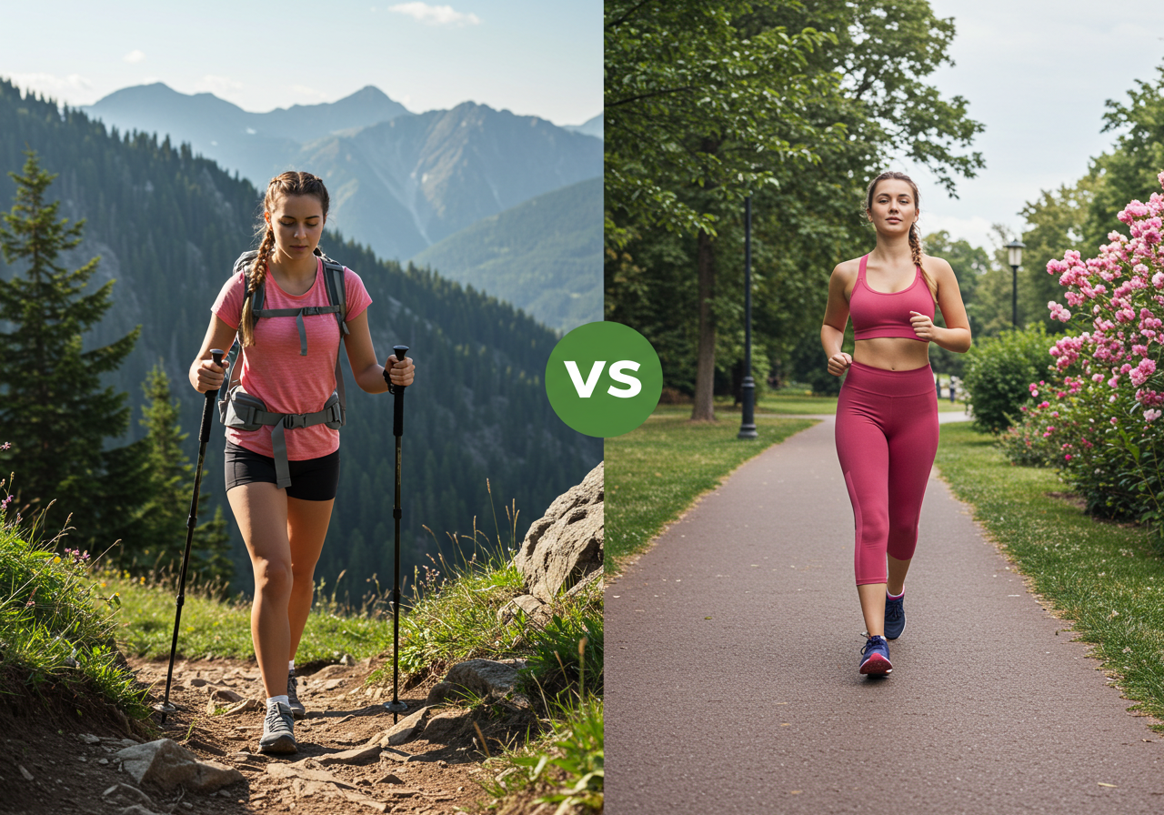 등산 vs 걷기 – 살 더 잘 빠지는 운동은? 차이점 총정리