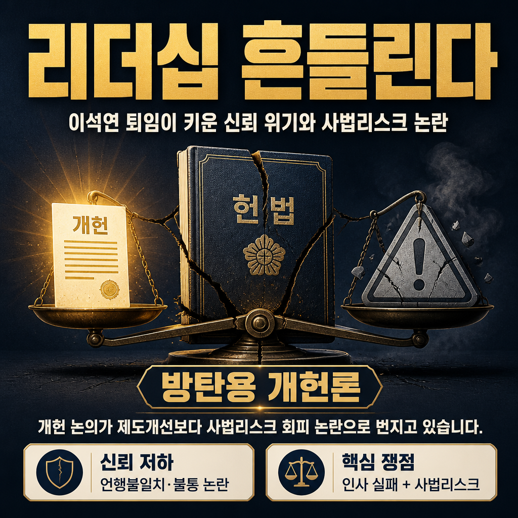 리더십 흔들린다