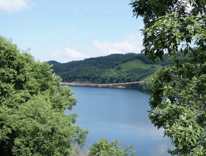 마장호수흔들다리