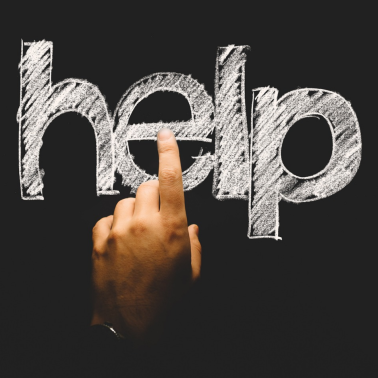 우울증진단을-받은-사람이-도움을-청하는-사진-