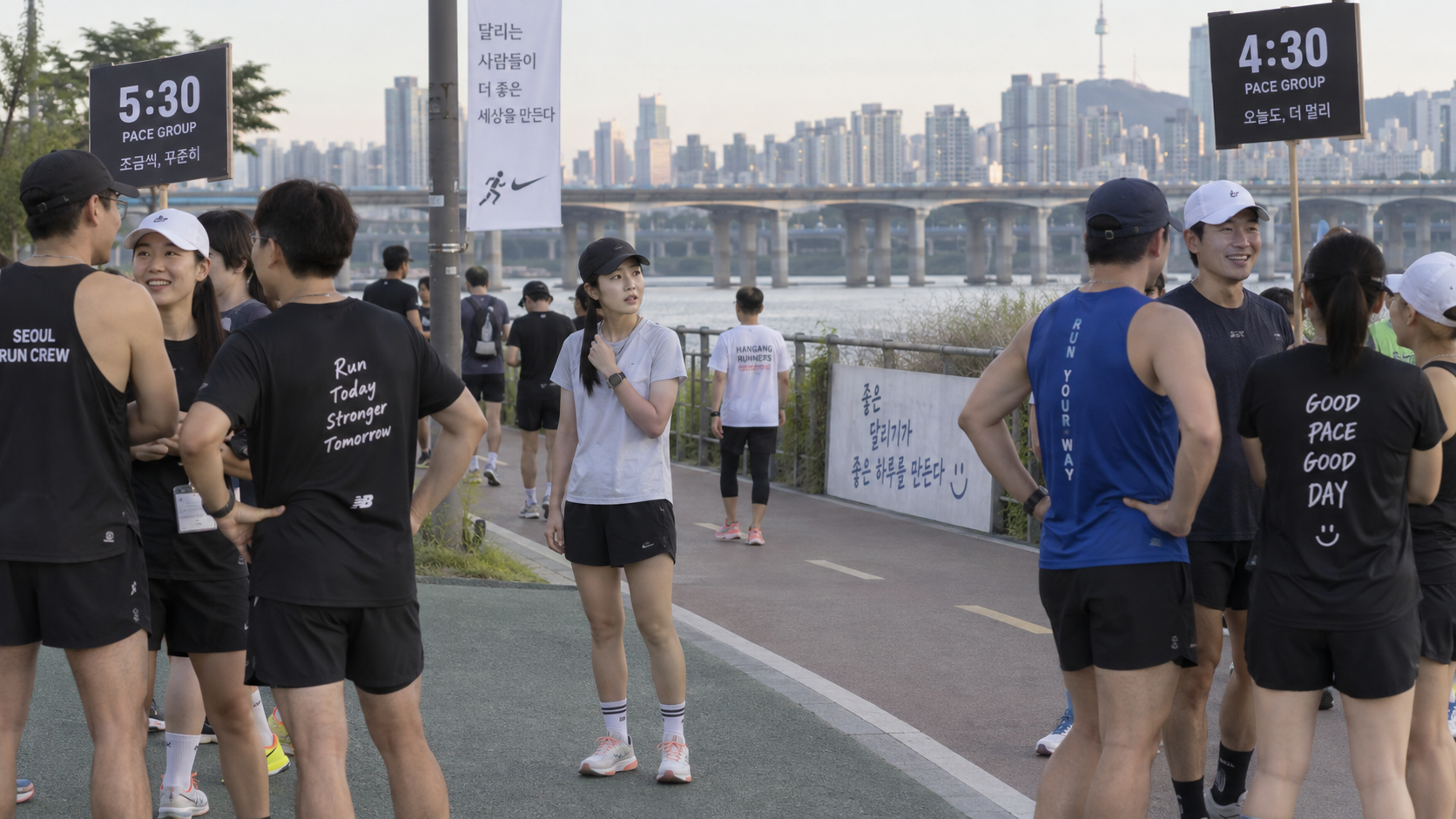 페이스 그룹을 여왕벌이 나눠 줄 때 장면