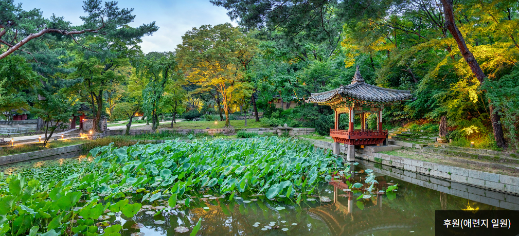 창덕궁 후원 예약