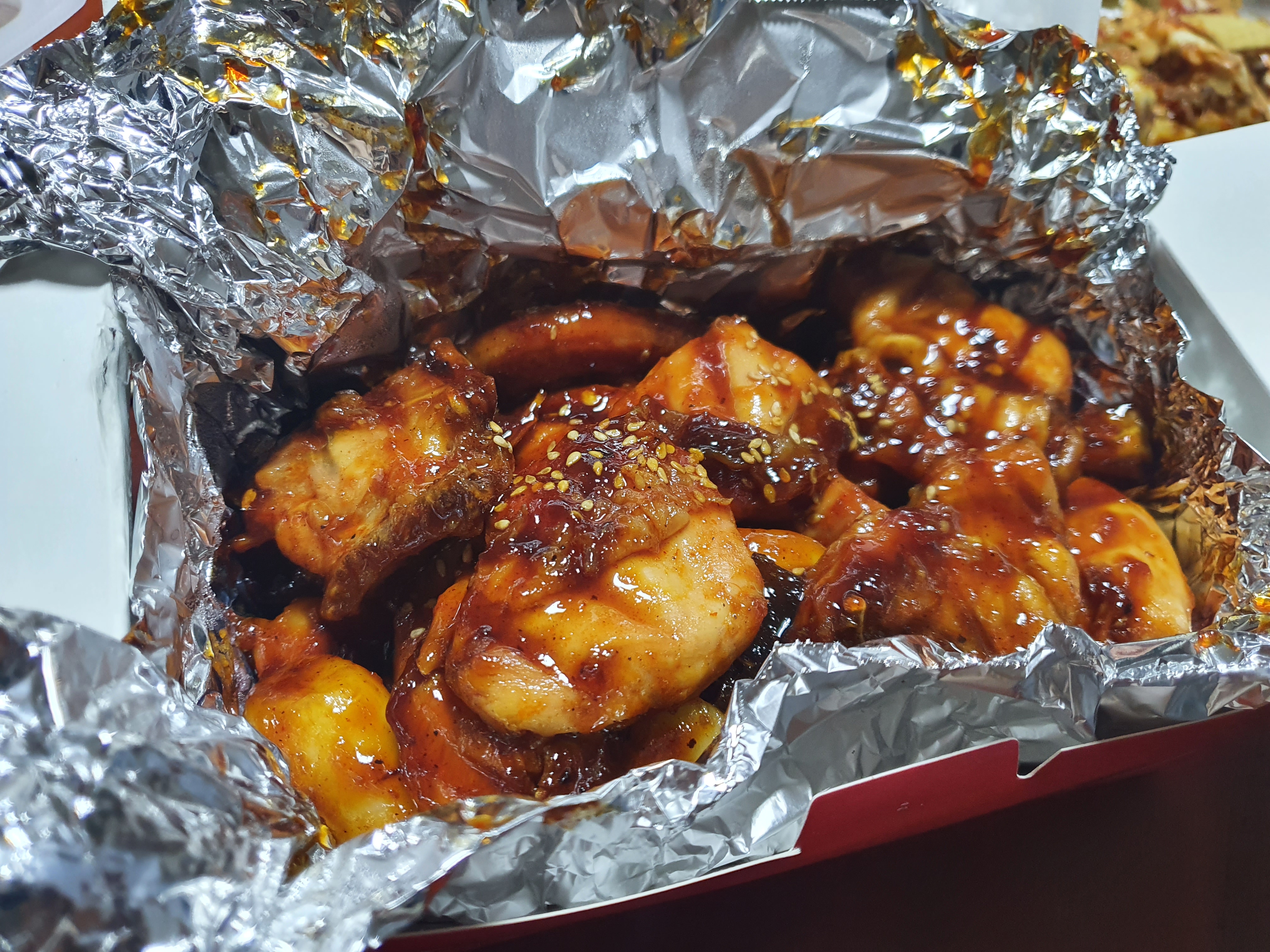 꾸브라꼬 숯불치킨 관저점 양념 숯불 치킨 1만리