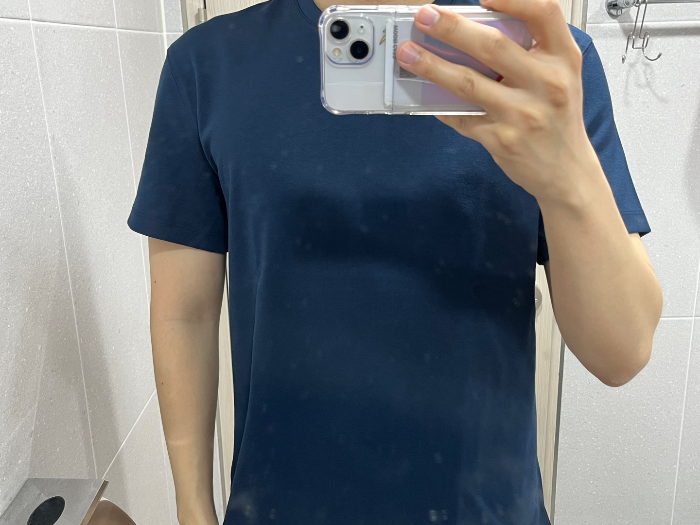 디블루 티셔츠 착용 내돈내산 후기