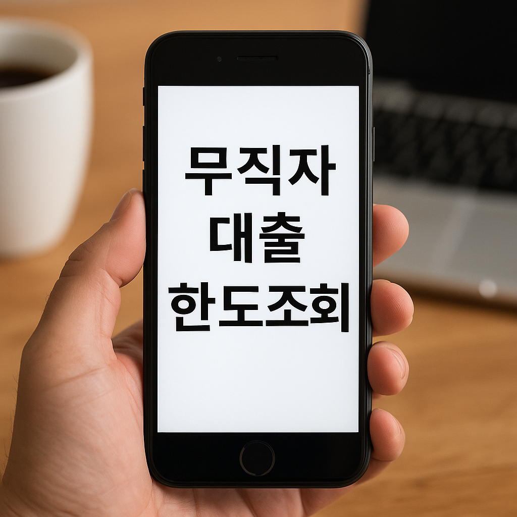 무직자 대출 한도 조회