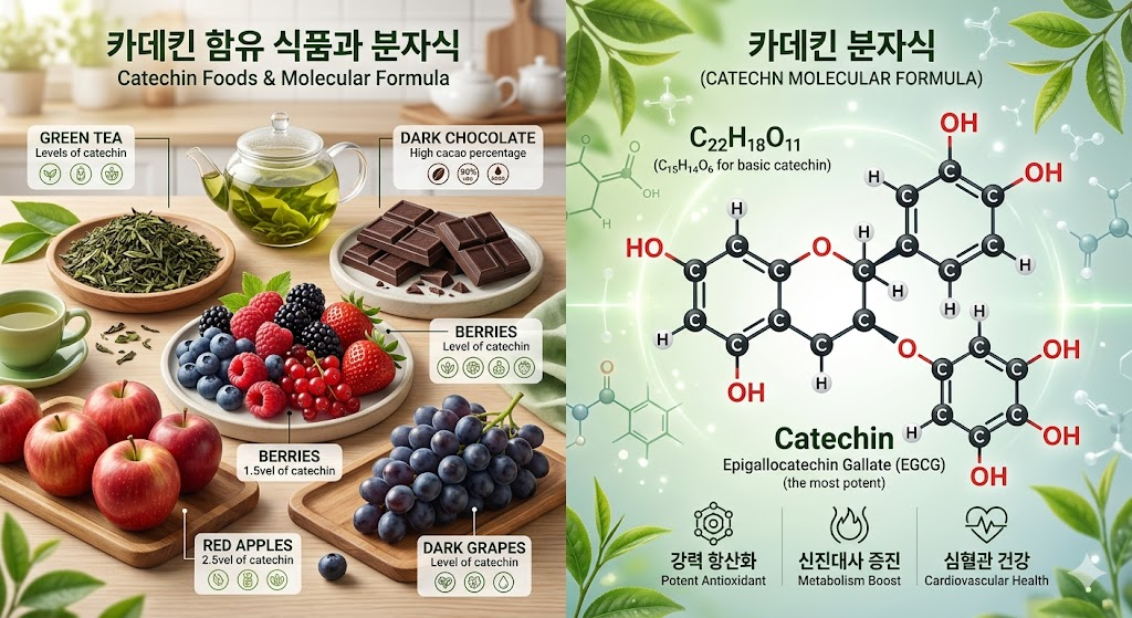 카테킨의 진정한 가치 - 당신의 몸을 깨우는 황금 항산화제
