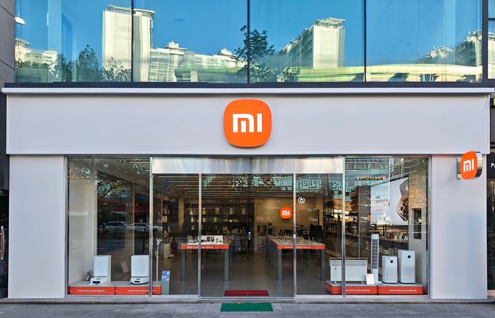 샤오미 15로 촬영한 잠실새내역 전경.