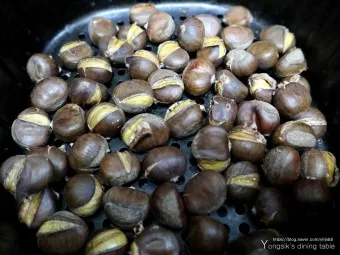 에어프라이어 밤 굽기 꿀팁 레시피_2