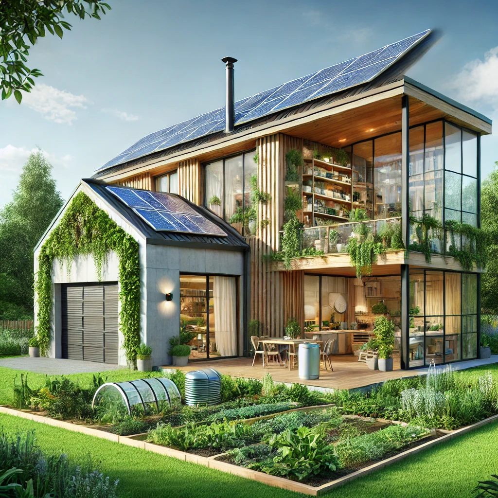 친환경 집 만들기(요소,자재,설계)