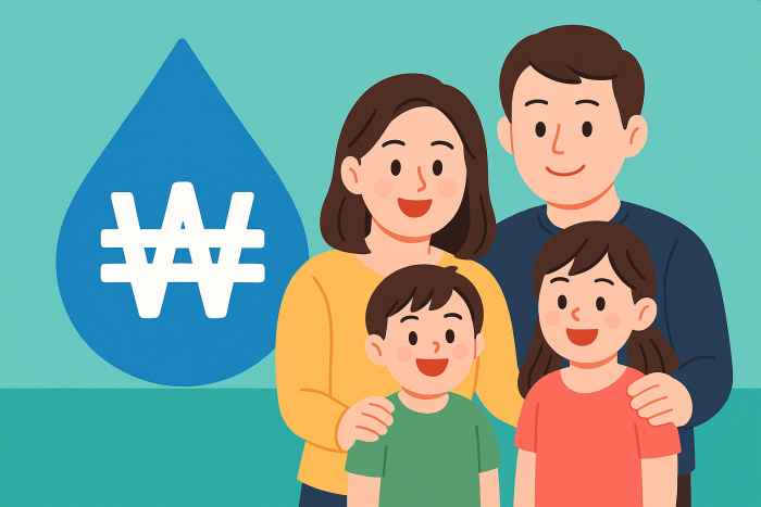 2025년 다자녀 수도요금