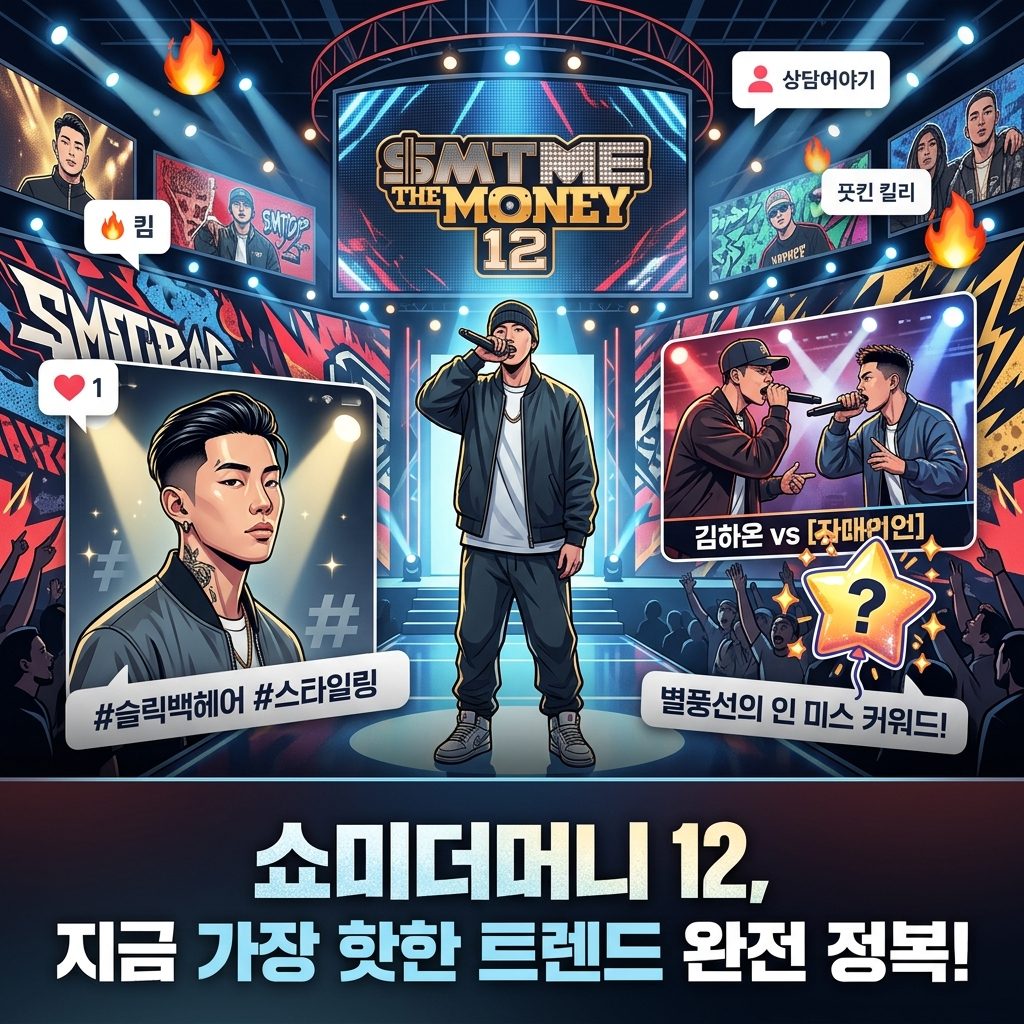 쇼미더머니 12 오늘의 트렌드 정리