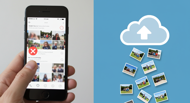 불필요한 사진/동영상 삭제