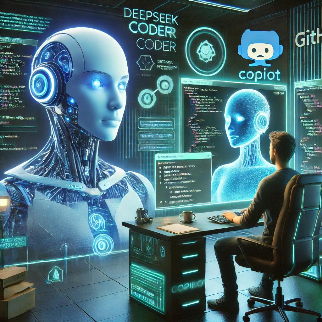 Deepseek corder vs GitHub colilot