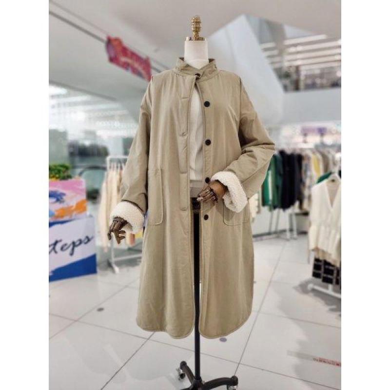 나인스텝 양면야상롱점퍼 N23NJ3446