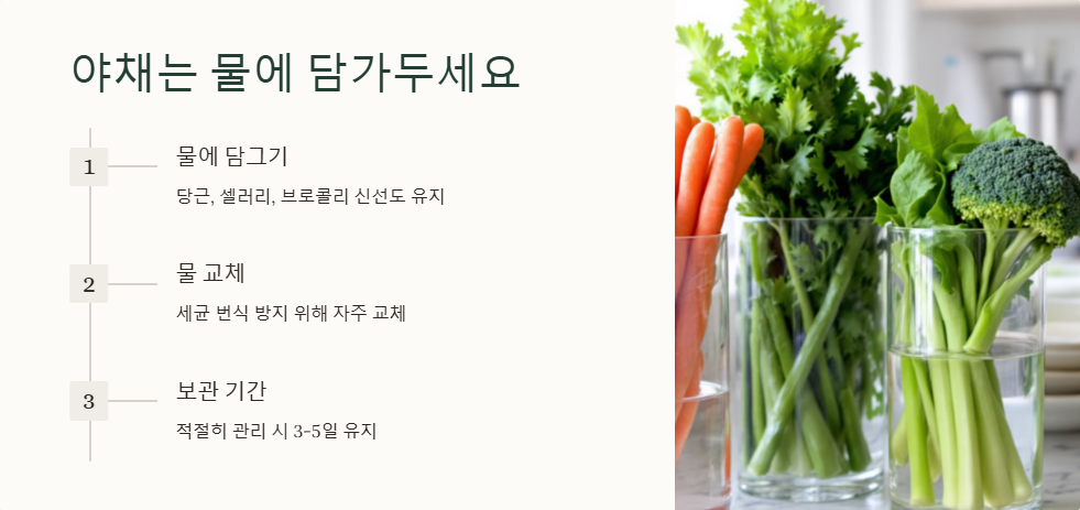 술안주 재료 오래 보관하는 방법