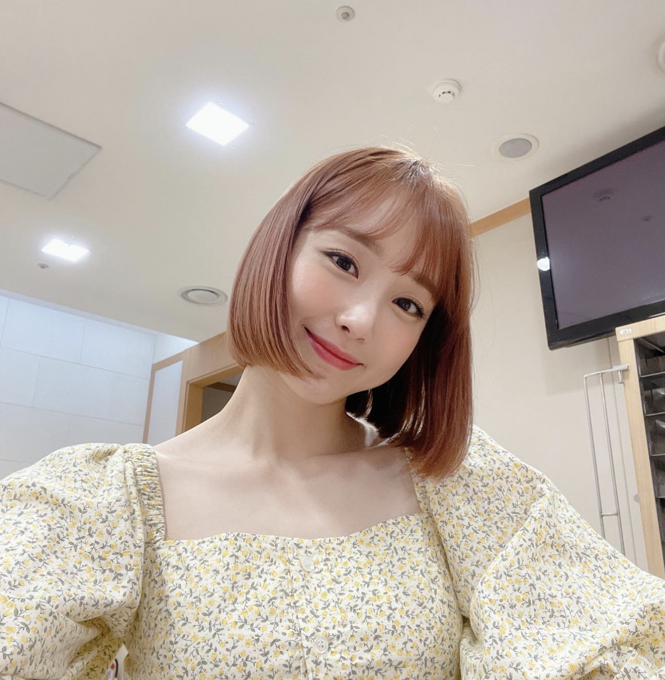 윤태진 셀카