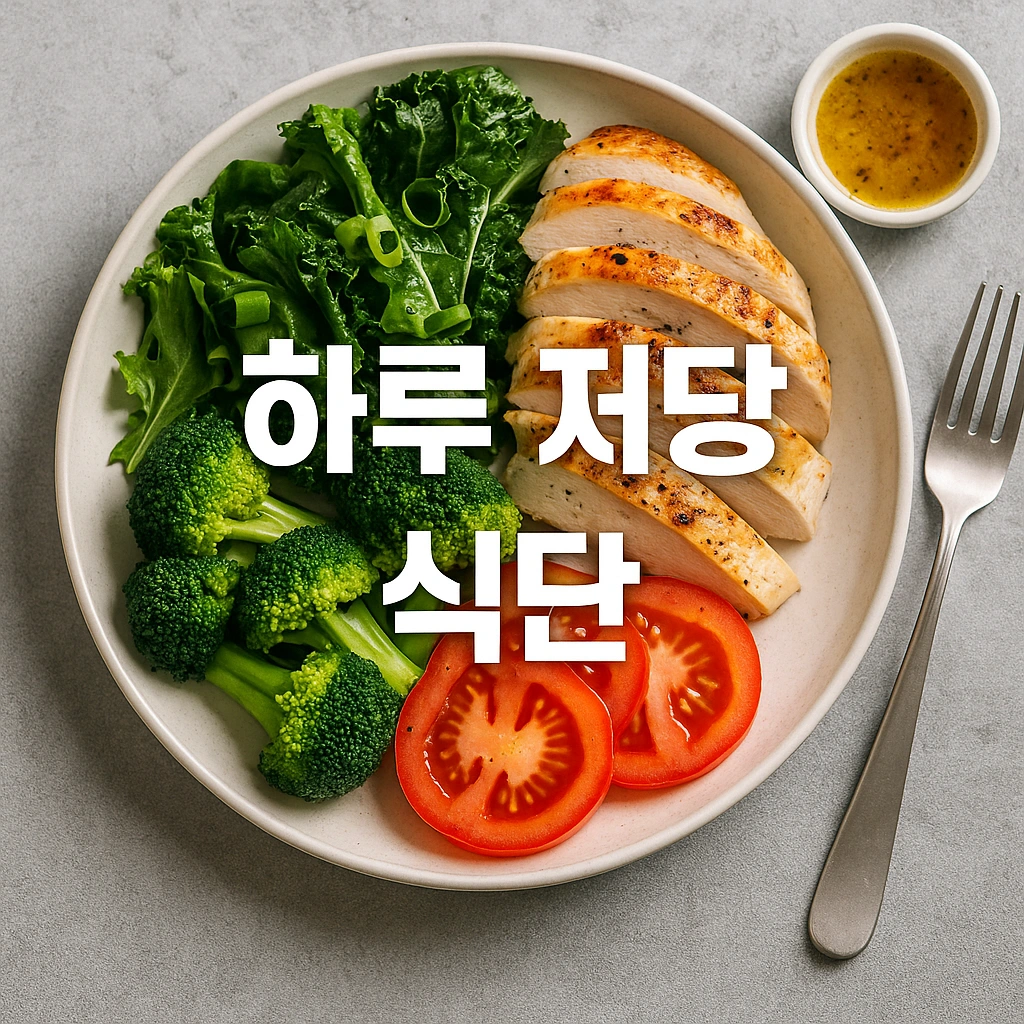 하루 3끼 저당 식단, 진짜 건강에 도움될까? 실패 없이 루틴 만드는 현실적인 방법은?