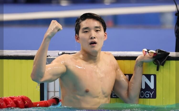 김우민 프로필 파리올림픽 수영 국가대표[2022 항저우 아시안게임 수영 3관왕]