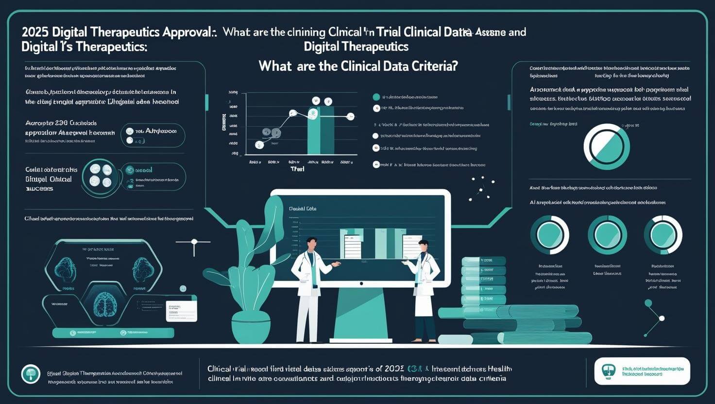 디지털 치료제 승인, 임상 데이터의 수준 어디까지