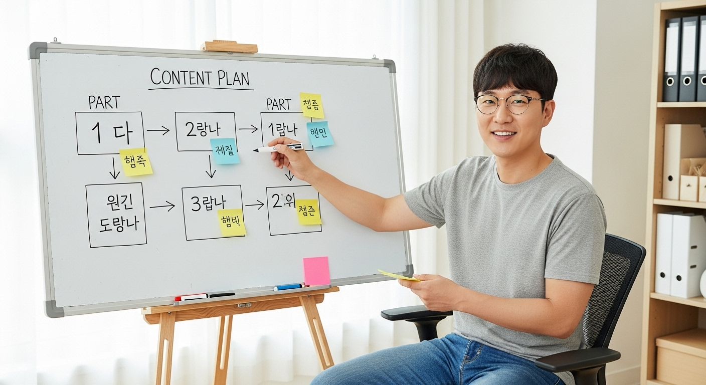 시리즈형 콘텐츠 구성 설계