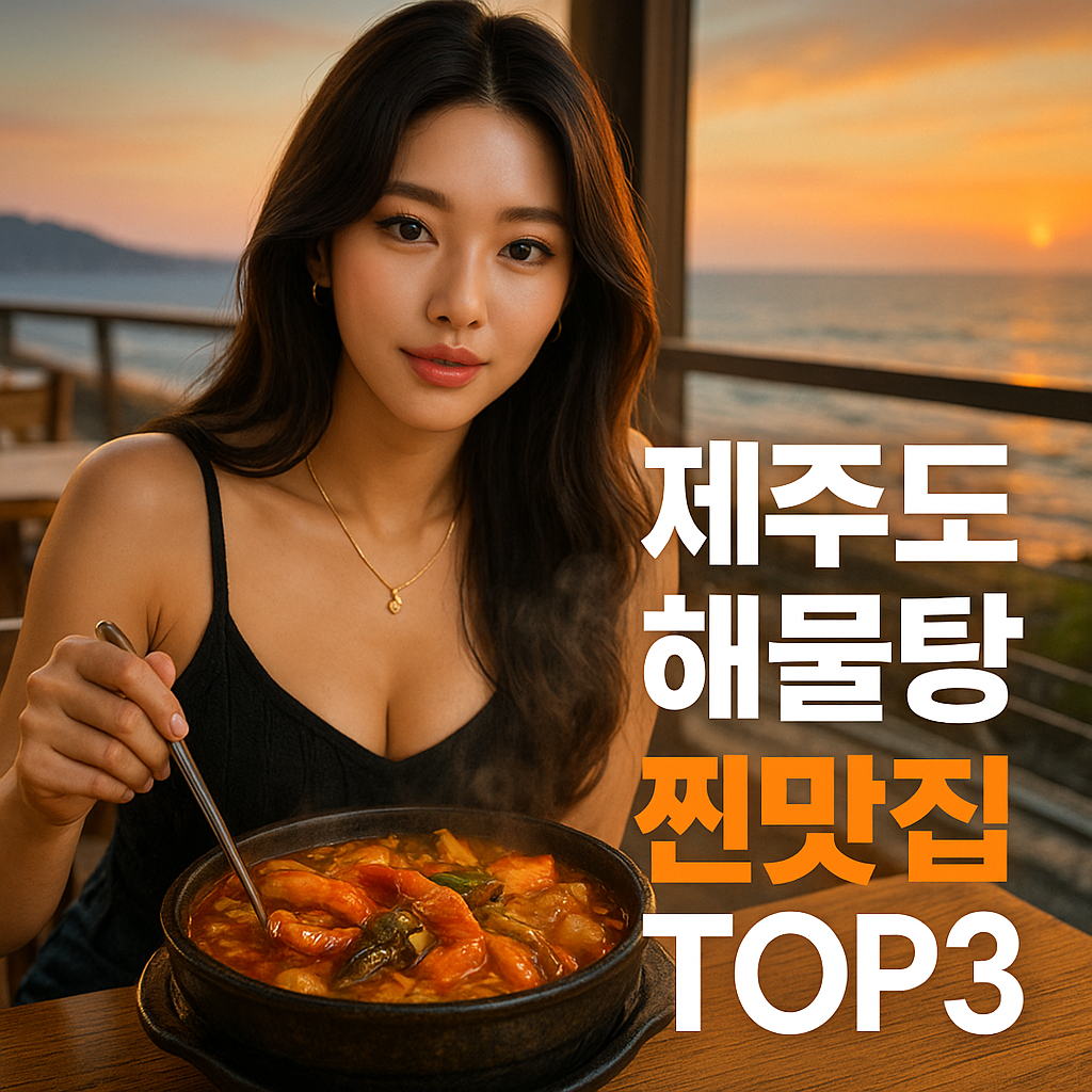 제주도 해물탕 찐맛집 TOP 3