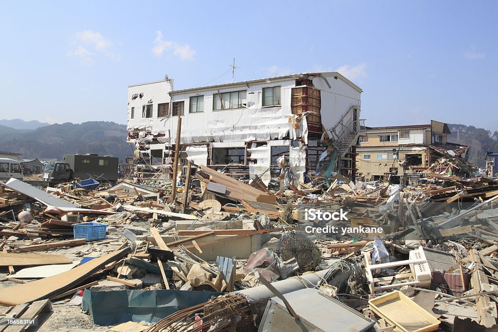 일본 동북 지방 해안가 주택