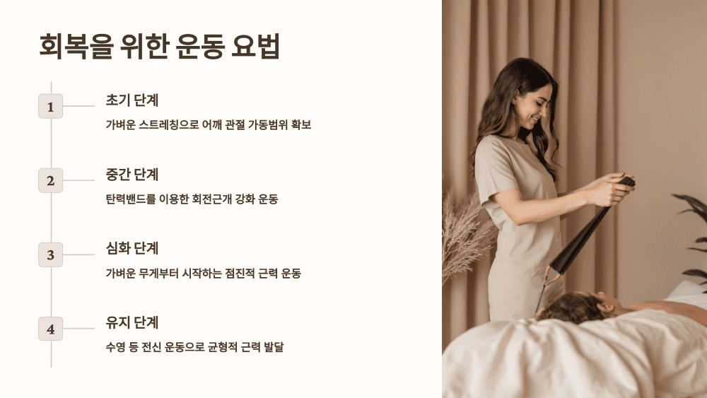 회복을 위한 운동 요법