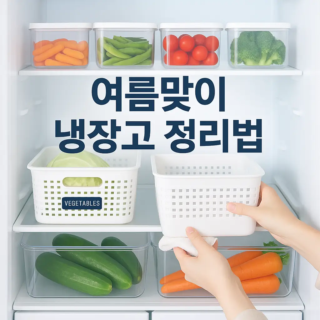 여름맞이 냉장고 정리법