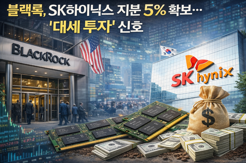 블랙록 SK하이닉스 5% 매수, 지금 주목해야 할 이유