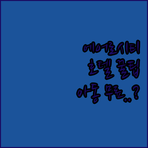 뉴델리 에어로시티 근처 숙소 추천 및..