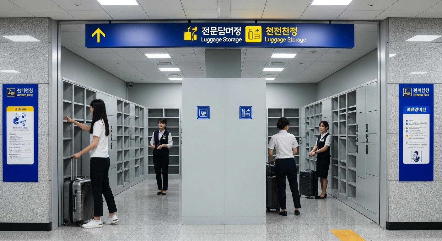 인천공항 물품 보관함