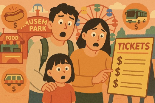 내부 체험 대부분이 유료인 관광지