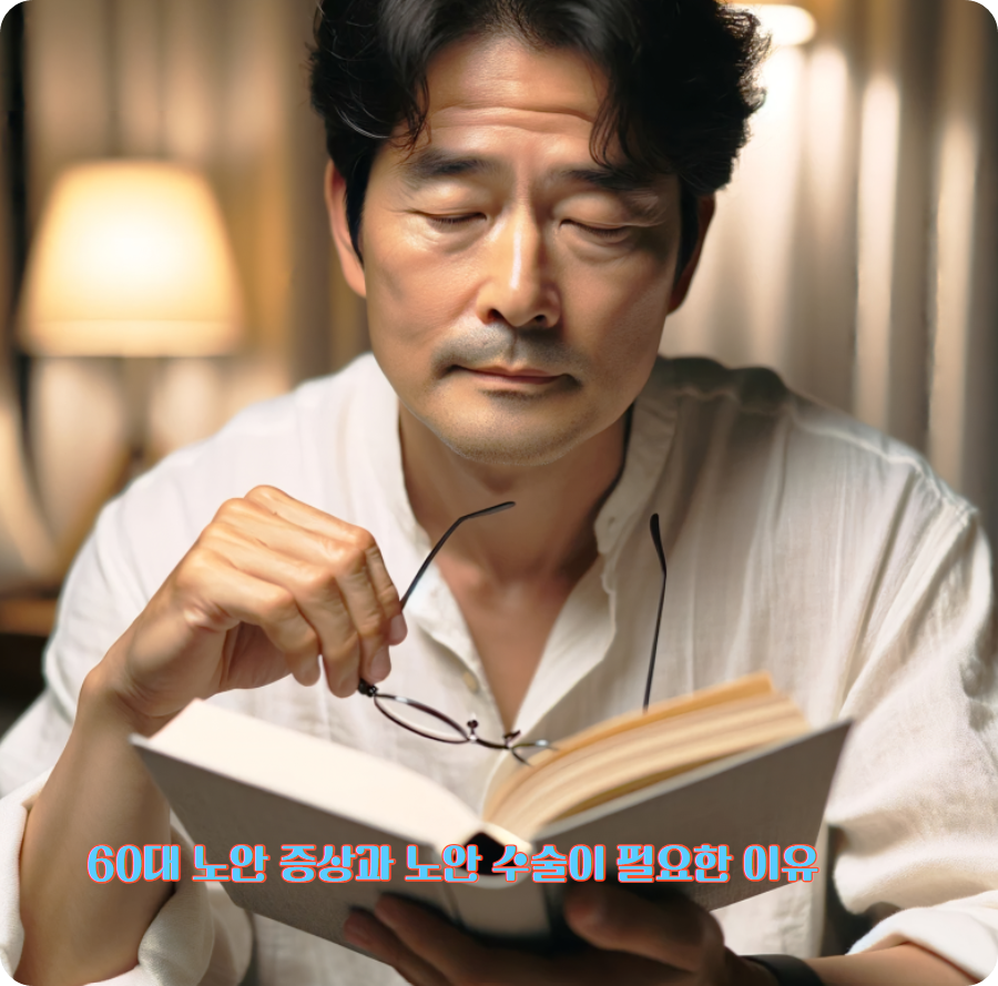 60대 노안 증상
노안 초기 자가진단
노안 교정 수술 필요성
백내장과 노안 동시에
노안 수술 후 회복기간
노안 교정 방법 비교
노안 시력 개선
노안 돋보기 대체
다초점 인공수정체 효과
시니어 눈 건강 관리법