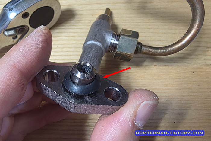 가찌아 클래식 스팀 밸브 오링 변형