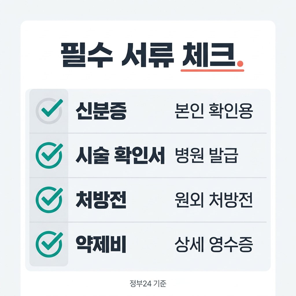 경북 난임부부 시술 약제비 필수 서류 체크
