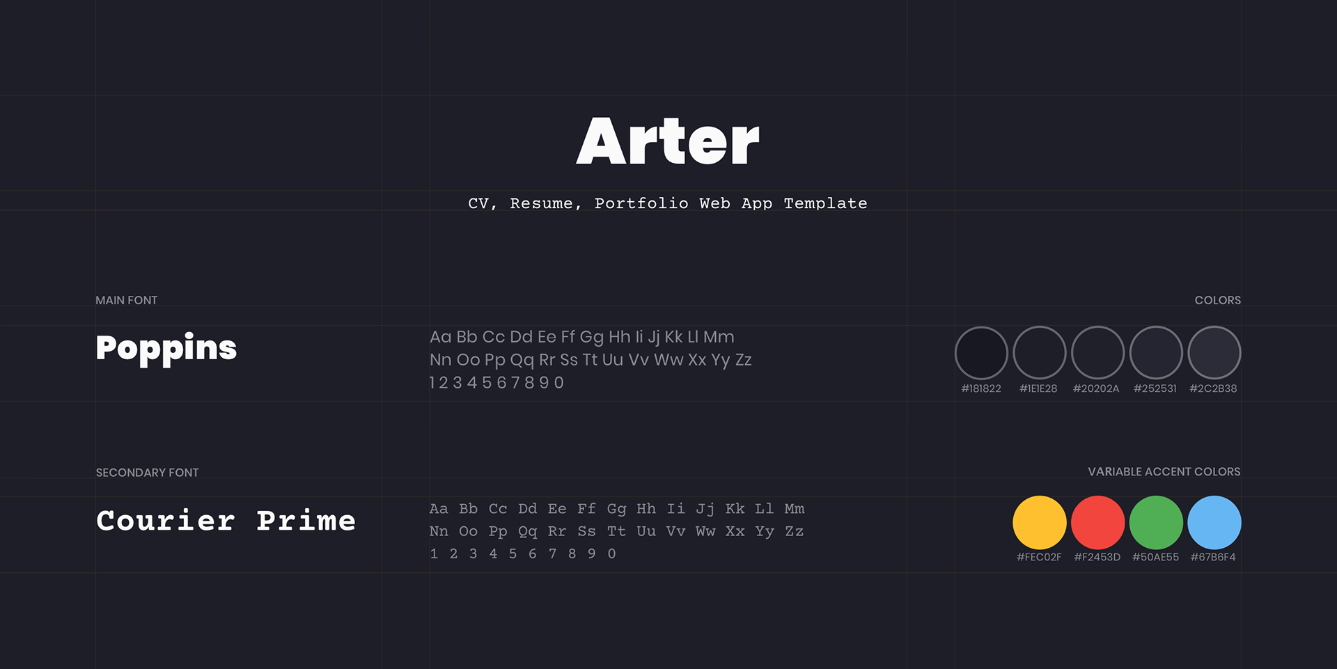 자기소개 포트폴리오 HTML 템플릿 무료 다운로드